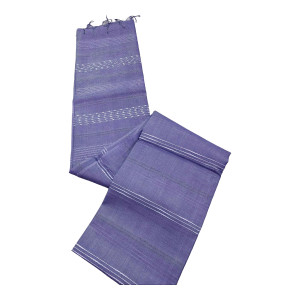 Handloom Purple Saree